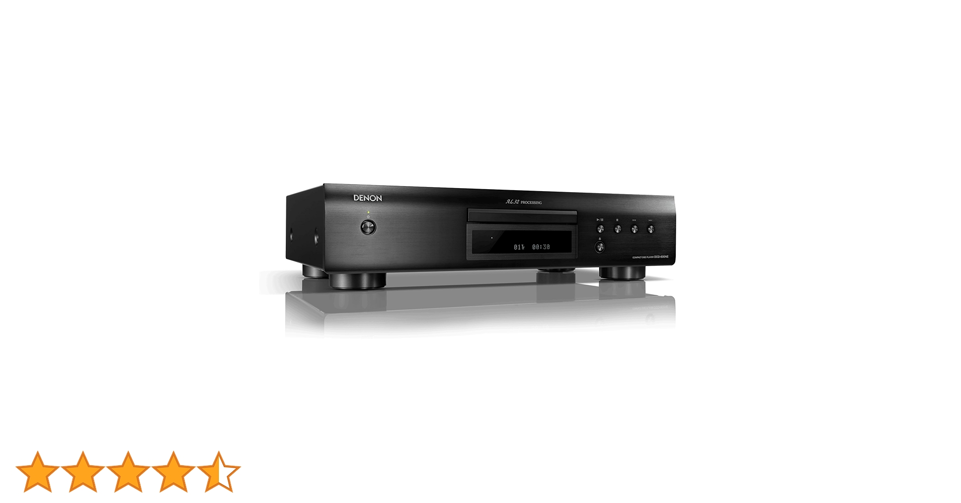 Denon Leitor de CD compacto DCD-600NE em um design resistente à
